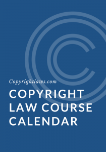 Online copyright courses