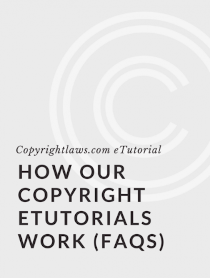 Online copyright courses