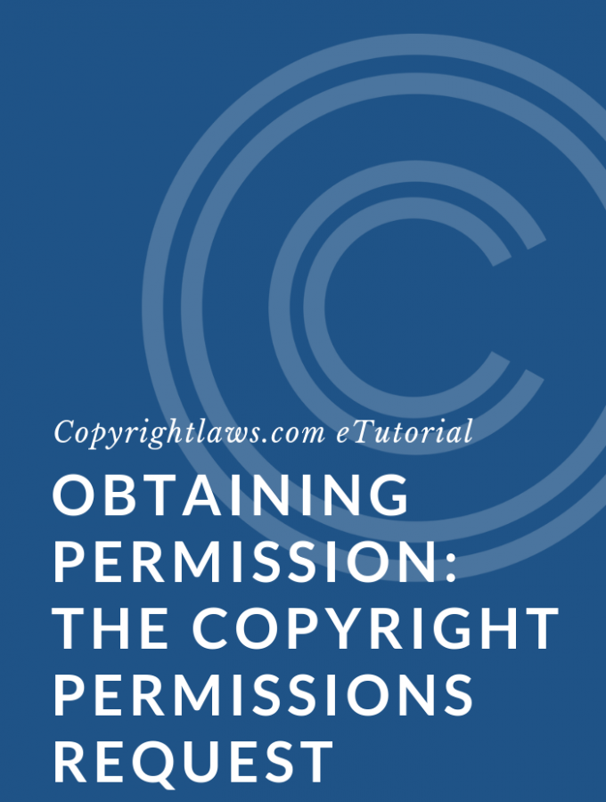 Copyright permissions sample letter request